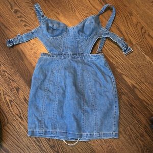 Denim dress